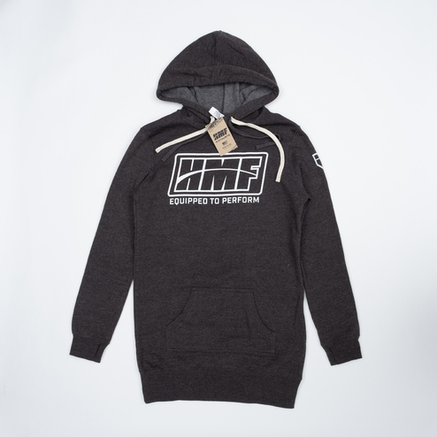 Equipped to Perform Womens Long Pullover Hoody