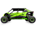 Tree Kickers - Kawasaki Teryx 4 H2 - Green