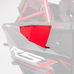Radiator Scoops, Polaris RZR RS1 - Red