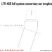 Suzuki LT-R450 Head Pipe | Cut Template