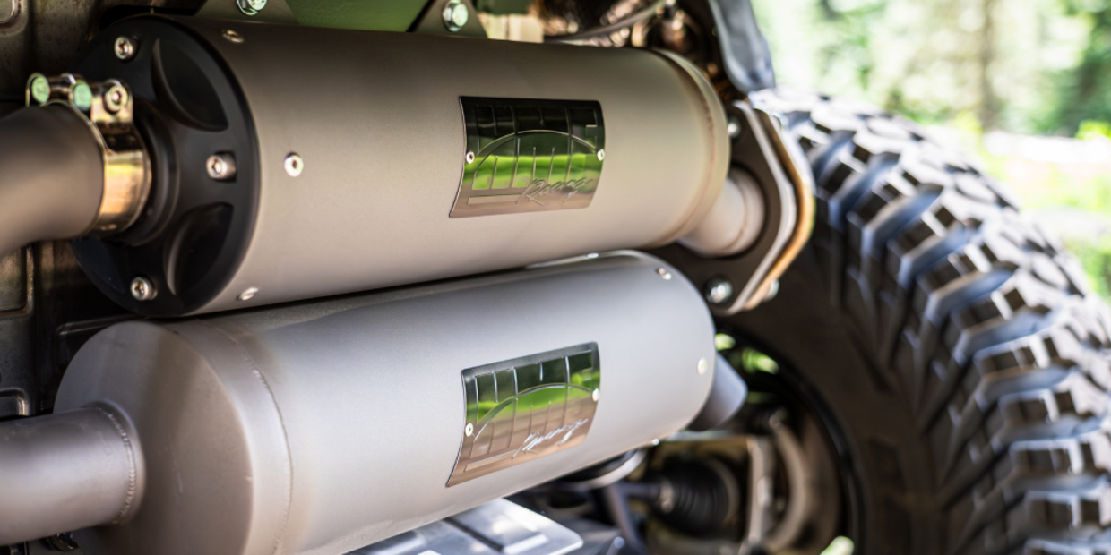 HMF Twin Loop plus DEI Sound Control Kit - Polaris XPedition